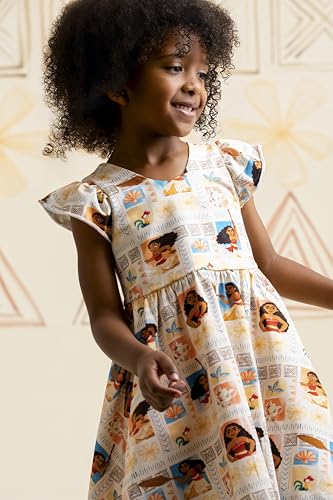Image of monica + andy Short Sleeve Let's Dance Dress, Organic Cotton Playwear Clothes for Girls, Kids, Toddler & Infant Sizes