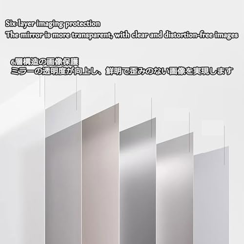 Wall-Mounted Bathroom Mirror Cabinet - Single Door, 60x65cm, Ideal for Family Bathrooms, Rentals, Hotels - Stylish Storage Solution for Any Space