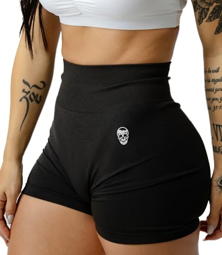 Image of Gymreapers Infinity Seamless Workout Shorts High Waist Biker Shorts for Women Athletic Gym Running Pilates Yoga Sport Short