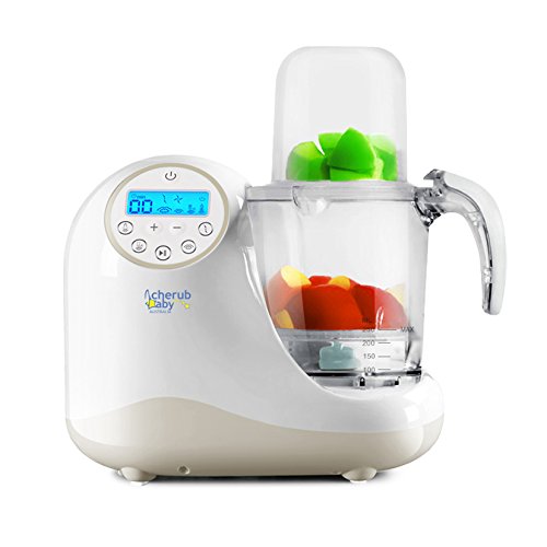 Cherub Baby Steamer Blender Baby Food Maker and Processor, Bottle Steriliser & Bottle Warmer