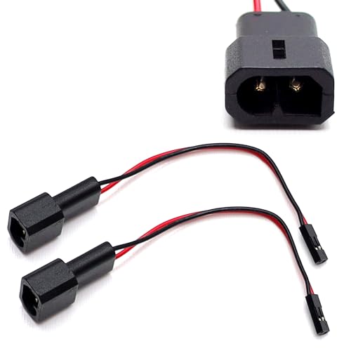 iJDMTOY 2pc Plug-N-Play Conversion Adapters, Compatible with BMW Older Models