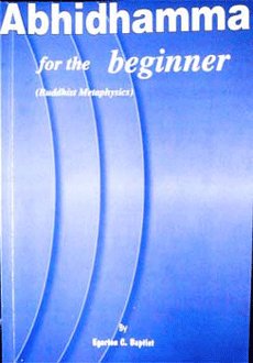 Paperback Abhidhamma for the Beginner Book