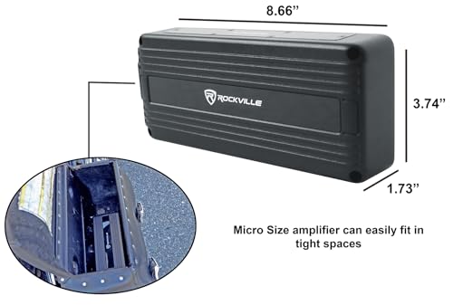 Rockville ATV300 Mono Powersport Amp