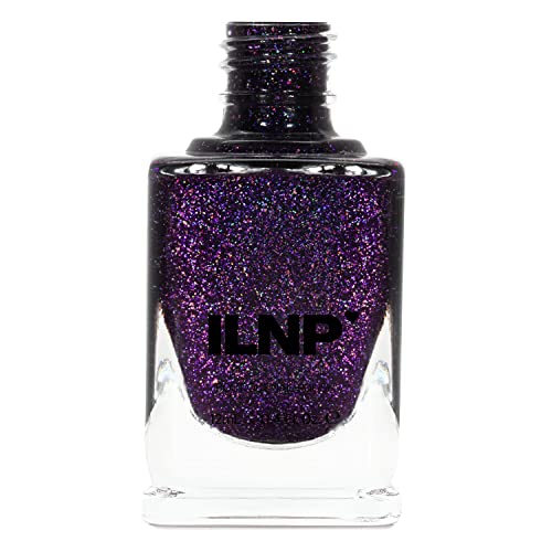 Image of ILNP Vanity - Deep Purple Holographic Nail Polish, Endless Depth, Chip Resistant, Non-Toxic, Vegan, Cruelty Free