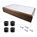 HWCHAS1710AL, Natural Aluminum/Wood Enclosure