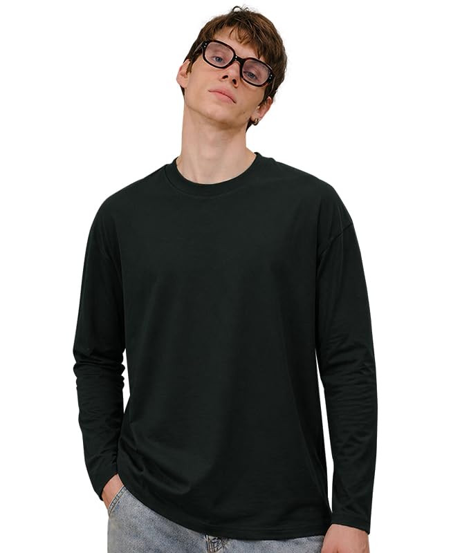 Image of Sleepynuts Regular fit Cotton Full Sleeve Plain T-Shirt for Men (Pack of 1,2,3 Size Small to 3XL)