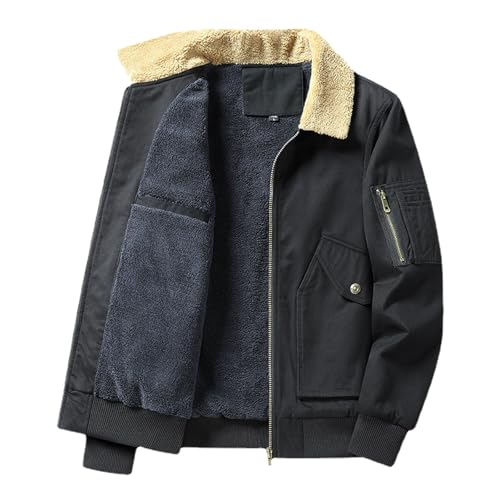 Parka d'hiver pour homme grande taille manteau chaud et imperméable