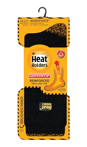 HEAT HOLDERS - Mens Workforce Reinforced Heel and Toe Work Socks2
