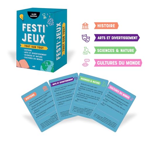 FestiJeux - Tout sur tout: + de 600 questions de culture générale !