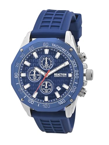 Image of Kenneth Cole Reaction Chronograph Blue Dial Watch for Men - KRWGO0070701