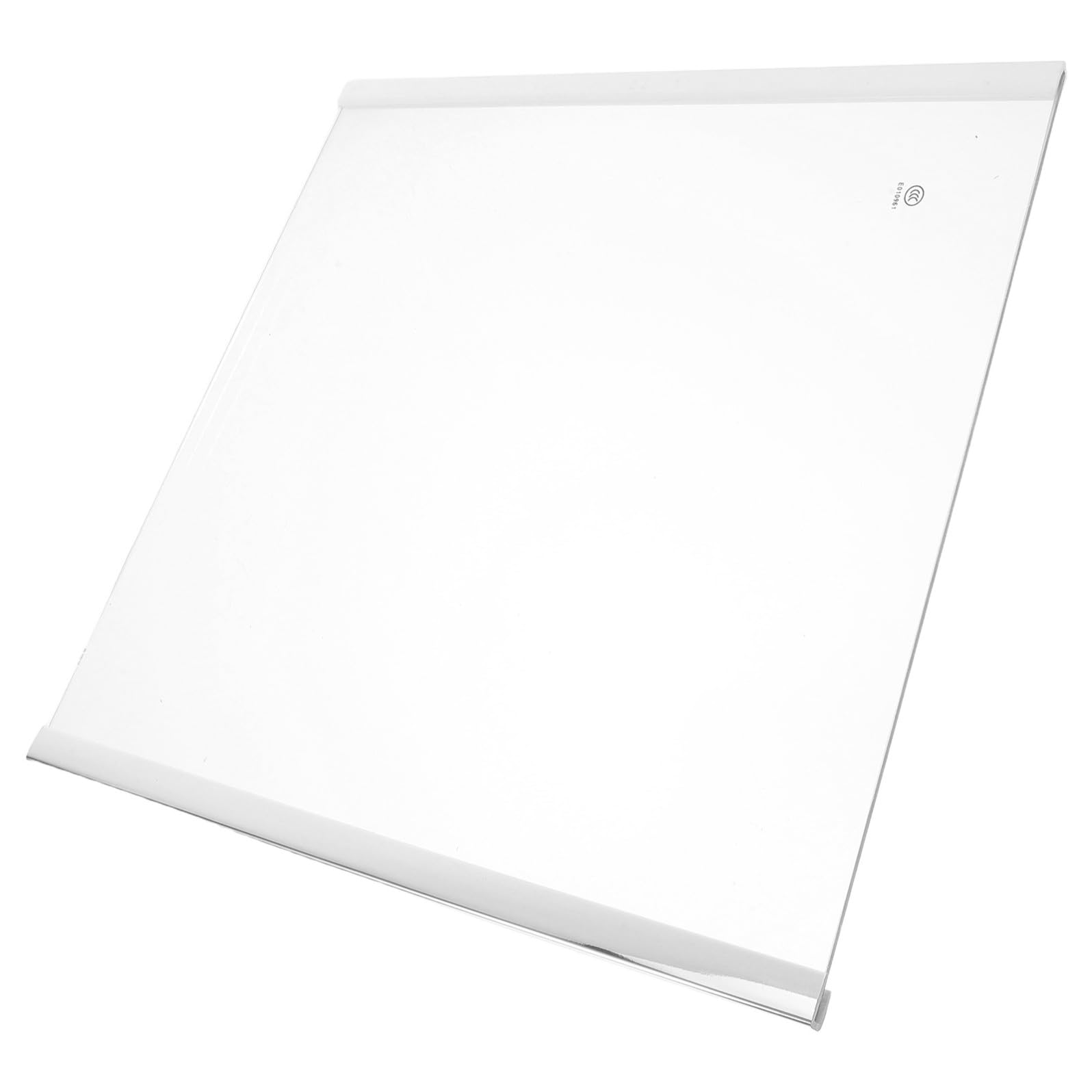 HOMSFOU Ripiani Frigorifero in Vetro Temperato, Divisori Frigo Robusti per Ripiano Vetro Frigorifero, Facili da Installare per Casa e Ufficio