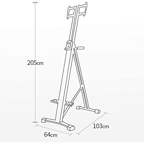 Image of Stepper Vertical Climber, Climbing Machine Home Gyms Fitness Equipment - Pedal Machine Adjustable Height Anti-Slip Desig