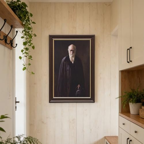 Impression toile Charles Darwin portrait John Collier suspendre - 6