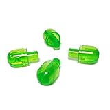 lego bionicle barraki deepsea patrol Einzelteil ID: 4570481 Lego Parts: Light Cover with Internal Bar / Bionicle Barraki Eye (PACK of 4 - Transparent Bright Green) by B&F-BuildPacks
