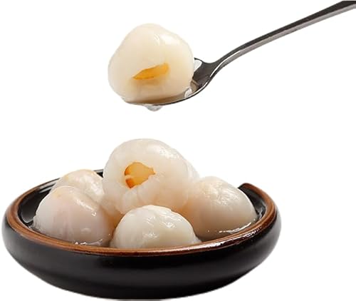 20oz of Peeled, Seedless Lychees in concentrated lychee juice Sugar Syrup, with a delightful floral aroma and taste and a unique chewy texture. Versatile and ready-to-use for your culinary creations, spanning desserts, beverages, fruit salads, and savory like Cheesecake, Yogurt Parfait, Tropical Smoothie, Coconut Rice Pudding, ideal for enhancing cocktails, ice creams, and a myriad of Asian-inspired dishes. - Image 9