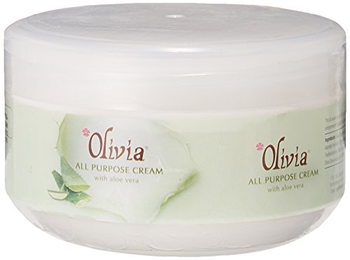Image of Olivia Professional Herbal All Purpose Cream with Aloe Vera | Face Massage Cream for Men & Women | Hydrating, Nourishing & Moisturising Cream for Dry Skin, Winter Use & Daily Skincare Routine | 400g
