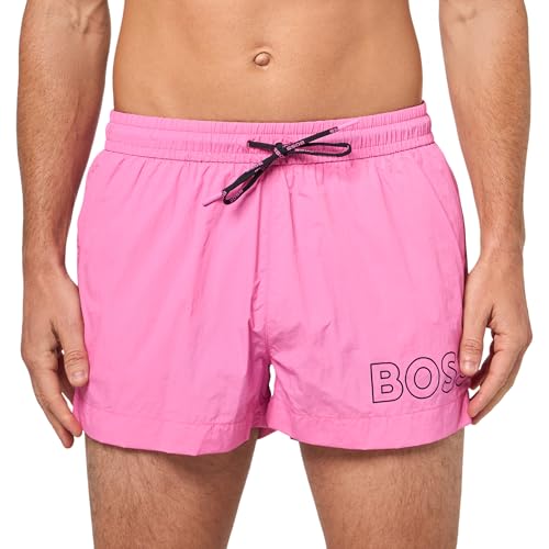 BOSS Men's Big Logo Swim Trunk