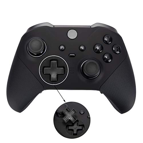 Marspell 2Pcs Metal D-Pad Button Replacement Kits, 4 Pcs Metal Paddles, Hair Trigger Locks Replacement Parts For Xbox One Elite Controller Series 2 thumb #2