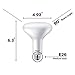 Philips LED Dimmable BR40 Light Bulb, 800 Lumen, Daylight (5000K), 8.8W=65W, E26 Base, Title 20 Certified, 6-Pack