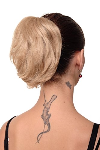WIG ME UP - T6545-15 Ponytail Hairpiece extension short wild look medium blond 10inch, Golden blonde (15), Length: 20cm - Image 2