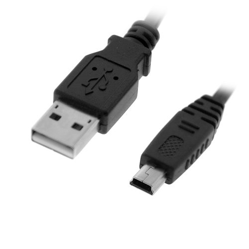 CELORABY PENTA-SHOT USBケーブル Amazon.com: BIRUGEAR USB 2.0 A to 5-Pin Mini B Cable - 6 Feet for