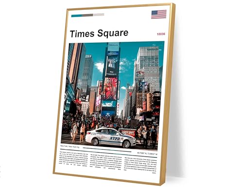 Poster original design Times Square(17"x11" Unframed) New York City wall