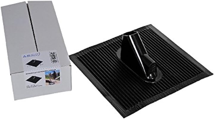 A S SAT nbsp nbsp 40351 nbsp tegole alluminio con passacavo 45 nbsp x 50 nbsp cm Nero A S SAT nbsp nbsp 40351 nbsp tegole alluminio con passacavo 45 nbsp x 50 nbsp cm Nero