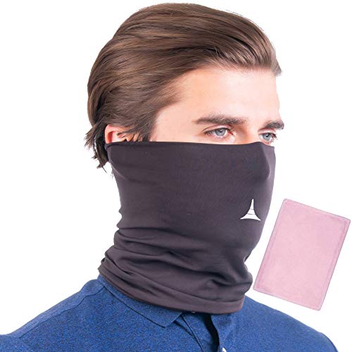 Face Mask Reusable with Filter – Anti Pollution Neck Gaiter – Face Cover