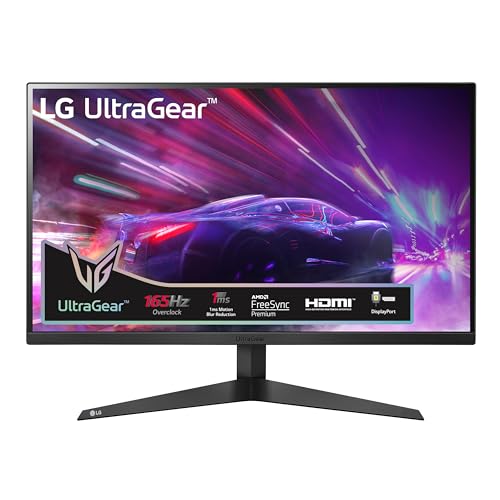 LG Electronics UltraGear Gaming Monitor 27GQ50F-B – 27 inch, VA Panel, 165Hz, 1ms MBR, 1920 x 1080 px, AMD FreeSync Premium, Gaming UI