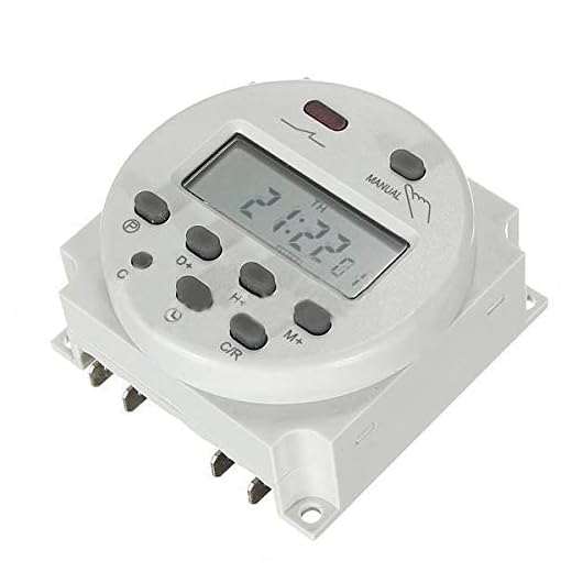 YTGUEVKDH DC 12V LCD Digital Mikrostyrström tidur