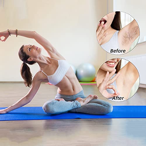 Reusable Crystal Hair Eraser For Women Legs,Magic Hair Eraser Crystal Hair Remover,Painless Exfoliation Hair Removal Tool For Arms Legs Back Fast & Easy, Reusable & Washable, Portable Epilator (Black) #TOP1