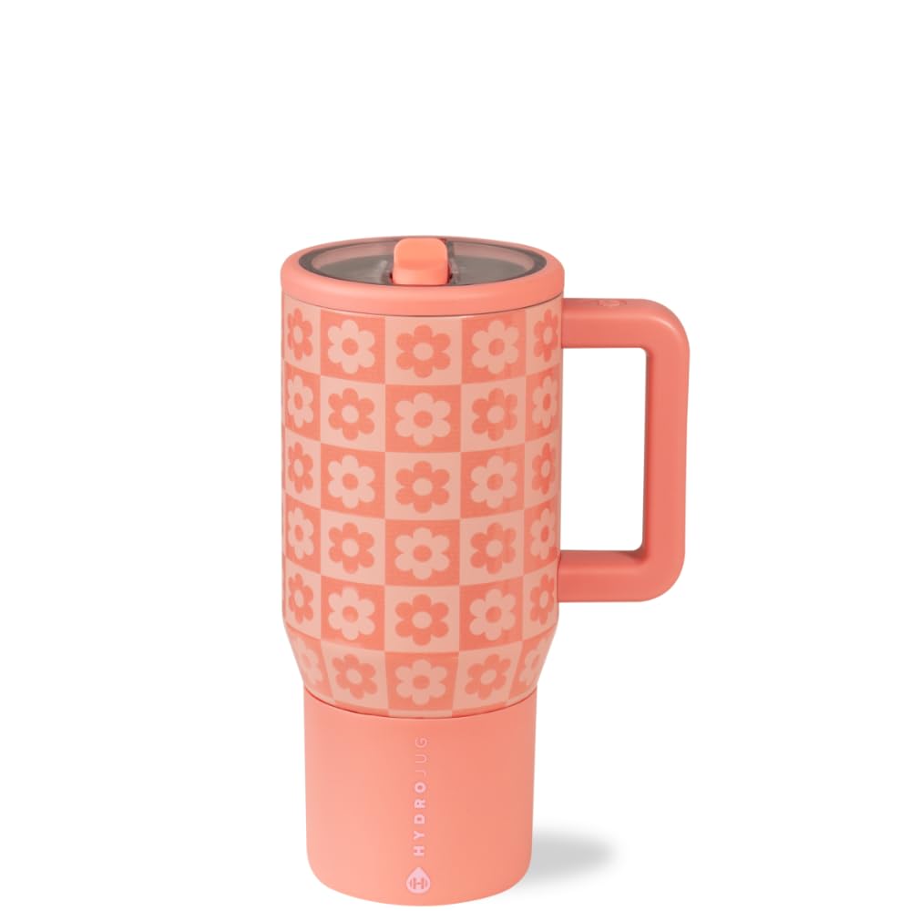 HydroJug Kids - 20 oz Insulated Kids Water Bottle with Flip Straw & Handle | Leak-Proof & Durable | Perfect for School, Sports, Lunch, Travel & Camp,