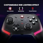 GameSir Cyclone 2 Wireless Controller - 1000Hz Polling Rate, TMR Joysticks, Hall/Micro 2-in-1 Triggers for PC/Switch/Switch 2/Android/iOS, PC Gaming Controller with Charging Dock (Black) - Image 5