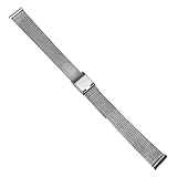 Installation facile : très confortable au poignet, son installation est aussi simple que n'importe quel bracelet traditionnel, il suffit de mettre la goupille dans le boîtier et vous pourrez profiter instantanément de votre montre moderne et vintage.