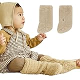 [Konny] コニー ウィンターブーティ ブーティ 靴下 ソックス 赤ちゃん靴下 ベージュ 12ヵ月