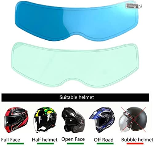 Ming Zhen Universal Photochromic Helmet Shield Anti Fog Film,Rain-Proof And Anti-Fog 2In1 Clear Visor Helmet Lens Sticker,Motorcycle Visor Anti Fog Film #TOP5