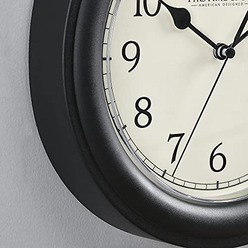 Firstime & Co. Essential Wall Clock, Small, 8.5 In #TOP2