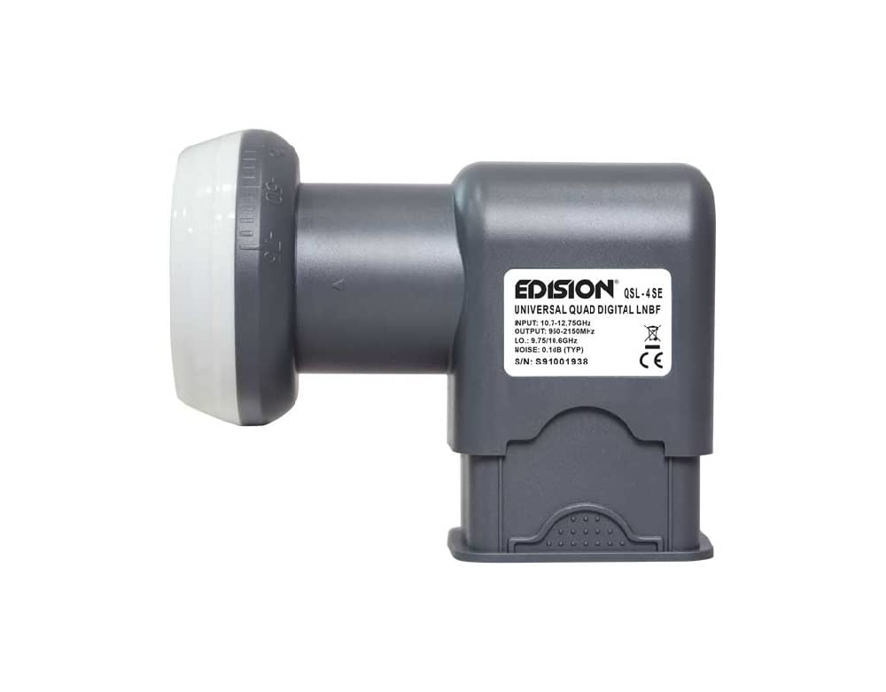 Edision LNB QSL4 QUAD SE - Commutatore Quattro LNB Full HD Sat TV