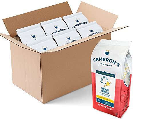 Cameron's Coffee French Vanilla Grd 12Oz (Pack Of 6) #TOP12