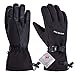 Produktbild FREE SOLDIER wasserdichte Winterhandschuhe Thermal Schnee Ski Snowboard Radfahren Schneemobil Warme Fäustlinge Handwärmer 3M Thinsulate Isolierte Handschuhe mit Tasche(Schwarz-Touchscreen,M)