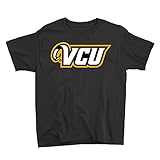 Official NCAA VCU Rams Youth T-Shirt RYLVCU06 - Black, Large