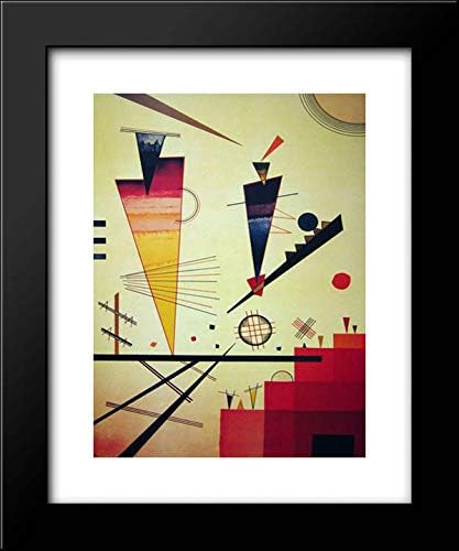 Merry Structure 15x18 Framed Art Print by Wassily Kandinsky