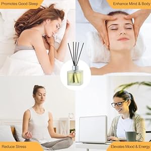   Brakula-Reed-Diffusers-Set-Bamboo-White-Tea-Scented-Aromatic-Oil-Diffuser-with-10-Sticks-for-Room-Decor-61-oz-180ml-Long-Lasting-Fragrance