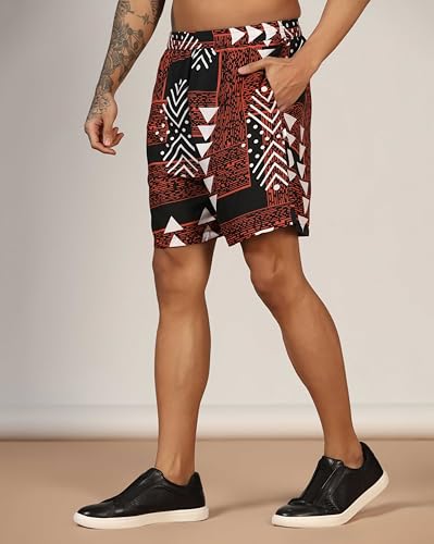 Image of DHRUVI TRENDZ Shorts for Men | Boxer Shorts for Men | Men Shorts | Cargo Shorts | Shorts for Men Beach Wear | Printed Shorts | Men's Regular Fit Shorts