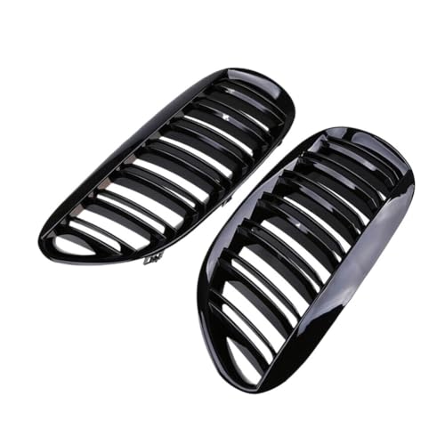 Grilles de calandre avant double ligne Série 6 E63 finition noire style sport