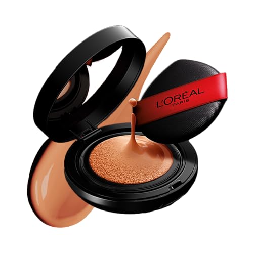 Image of L'Oreal Paris Infallible Cushion Foundation, 24Hr Full Coverage, Glass-skin finish, No Oxidation, Shade 320, 11g