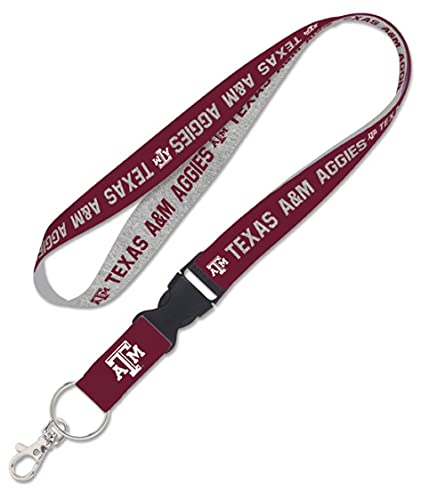 Caseys Texas A&M Aggies Lanyard with Detachable Buckle 1