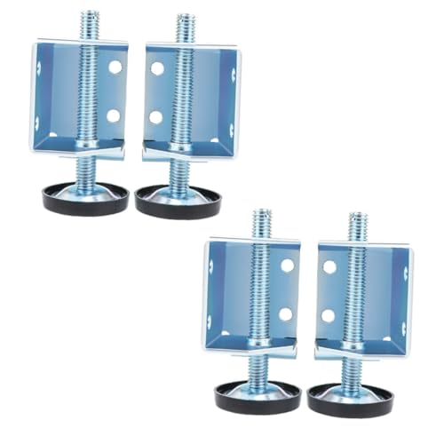 KOMBIUDA 4 Stück Verstellbare Möbelbeine aus Metall Dicke Stützfüße rutschfeste Möbelfüße für Schrank Sofa Tisch Höhenverstellbare Nivellierfüße für Küchen Büromöbel KOMBIUDA 4 Stück Verstellbare Möbelbeine aus Metall Dicke Stützfüße rutschfeste Möbelfüße für Schrank Sofa Tisch Höhenverstellbare Nivellierfüße für Küchen Büromöbel