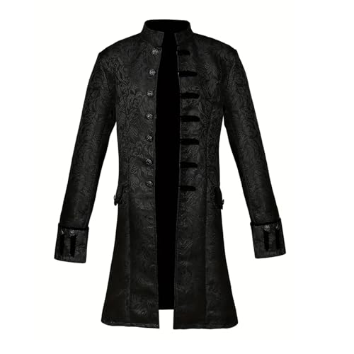 Costume Halloween steampunk BaronHong : la veste gothique idéale pour vos soirées cosplay