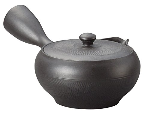 ヤマキイカイ 晶光黒泥碗型ビリ108 急須 G302 320ml